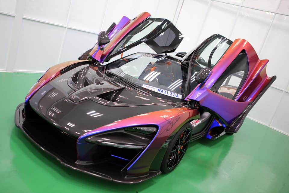 Ngoại thất chiếc xe McLaren Senna