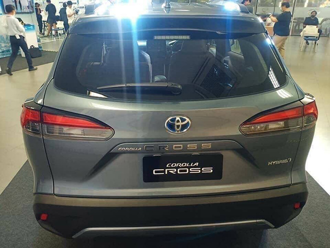 Đuôi xe Toyota Corolla Cross 2021
