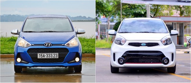 so sánh Hyundai Grand i10 và Kia Morning