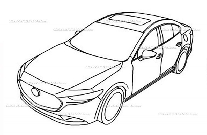 Đầu xe Mazda 3 2019