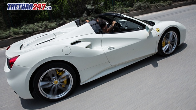 Ferrari 488 spider tại Hà Nội