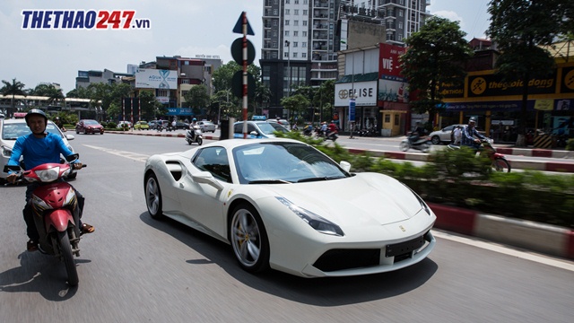 Ferrari 488 spider tại Hà Nội