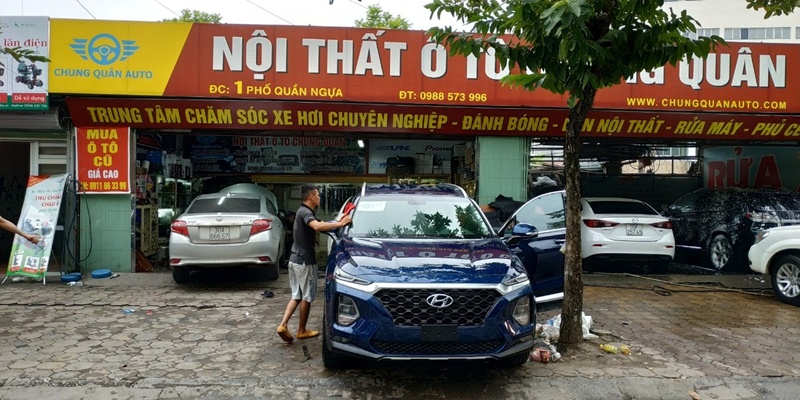 hyundai santafe 2019 tai ha noi