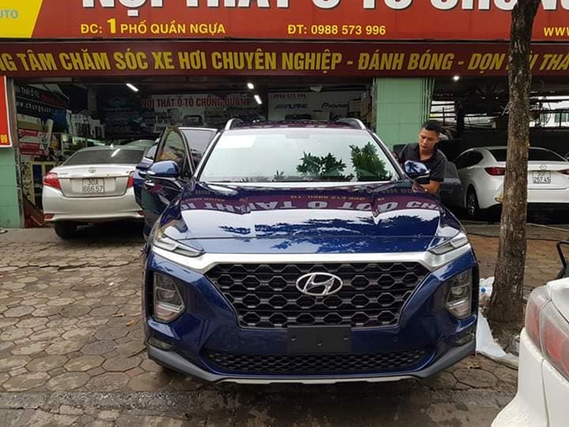 hyundai santafe 2019 tai ha noi