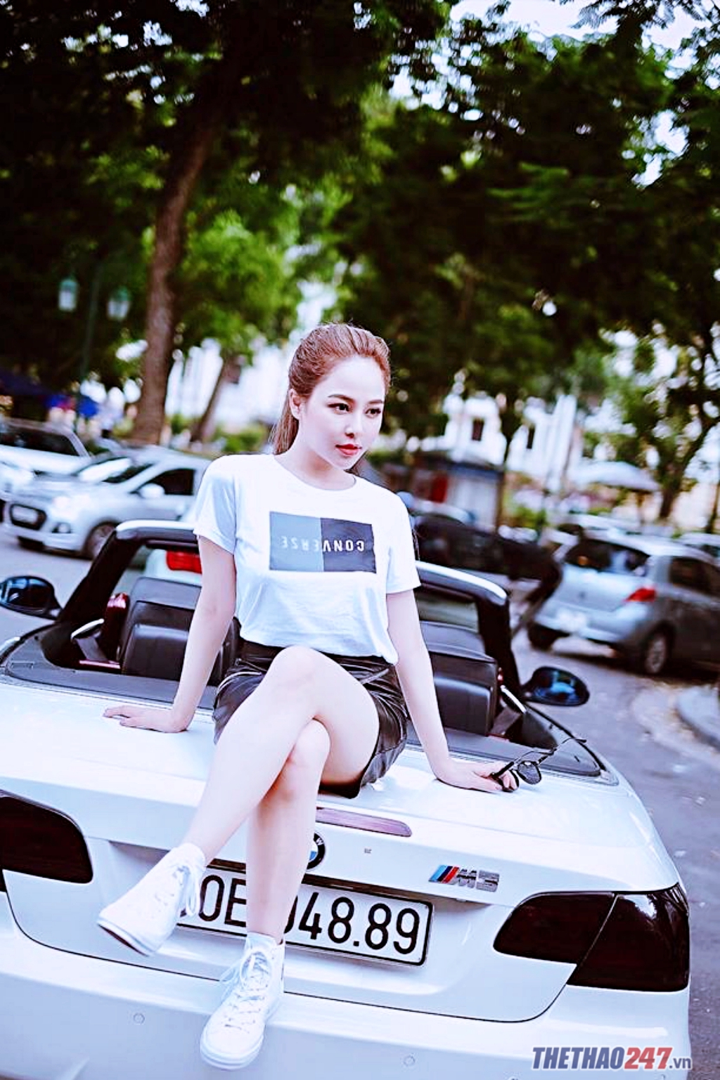 hot girl trâm anh, trâm anh world cup, bmw 335i