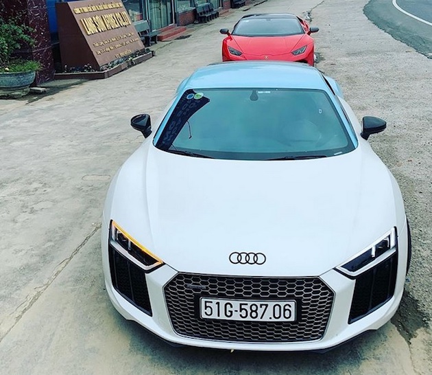 r8 v10, cường đô la, siêu xe cường đô la