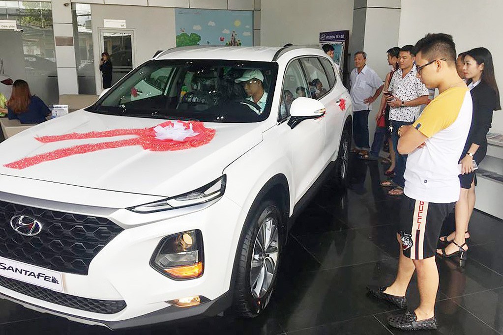 santafe, giá santafe, hyundai