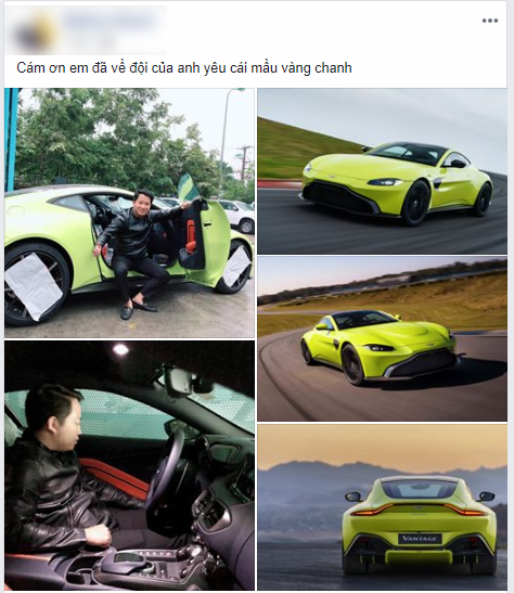 hoàng kim khánh, siêu xe, aston martin
