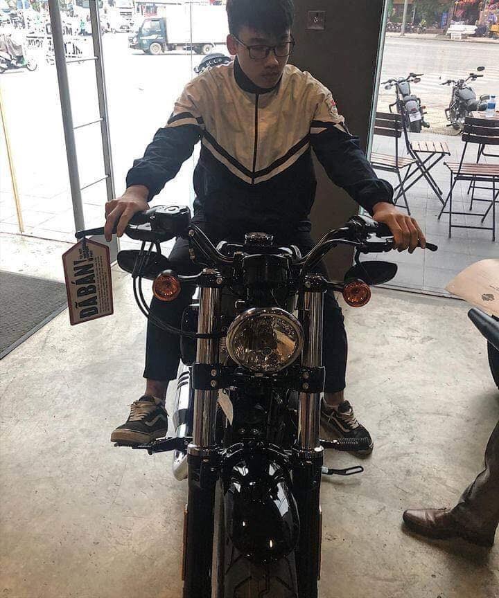 harley davidson, bố tặng, học sinh