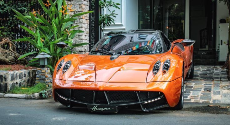 pagani huayra, minh nhựa, siêu xe