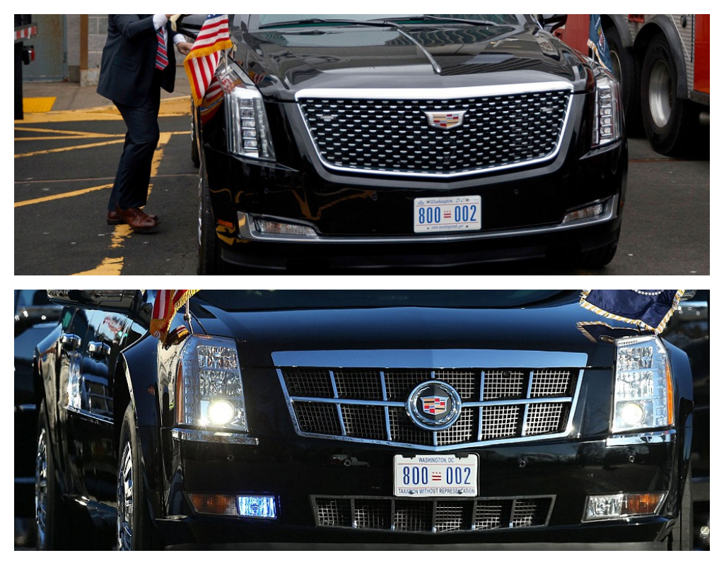 cadillac one, the beast, xe của donald trump