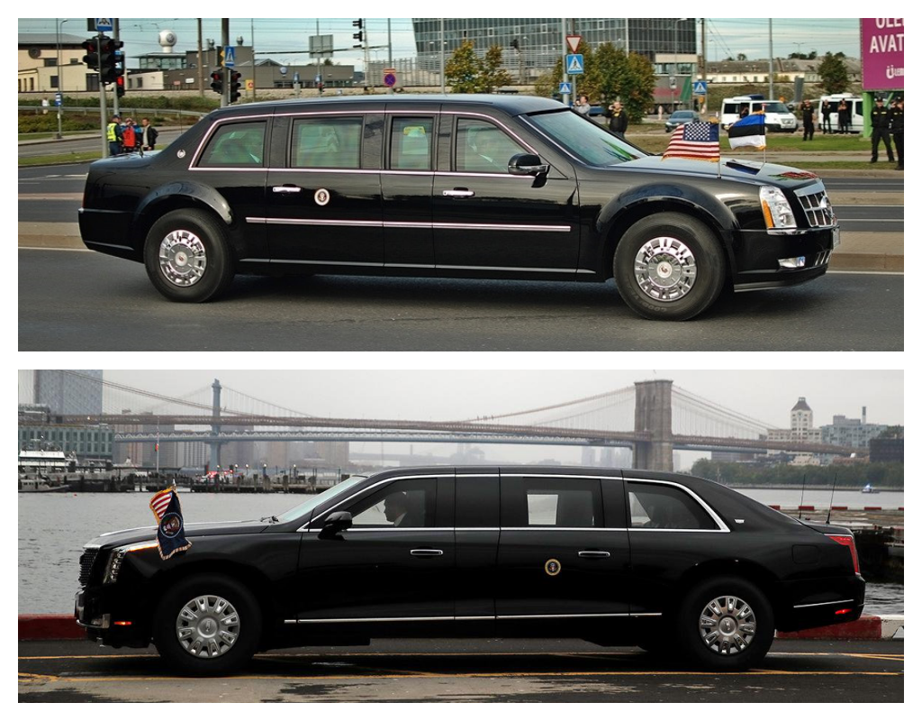 cadillac one, the beast, xe của donald trump