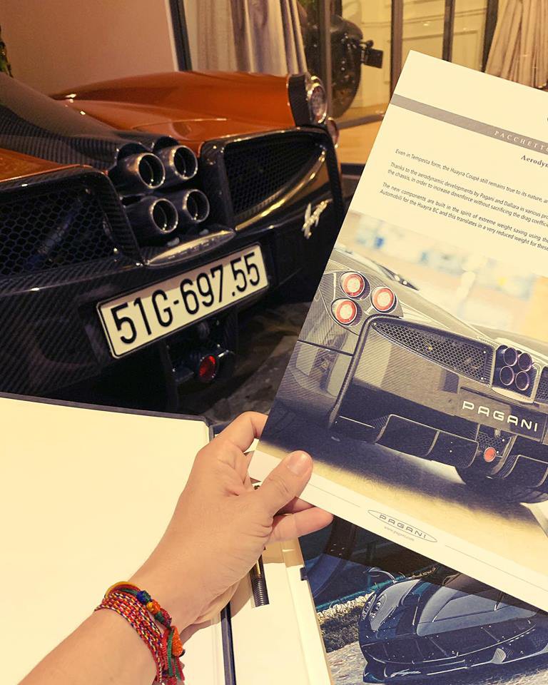 minh nhựa, pagani huayra, lamborghini