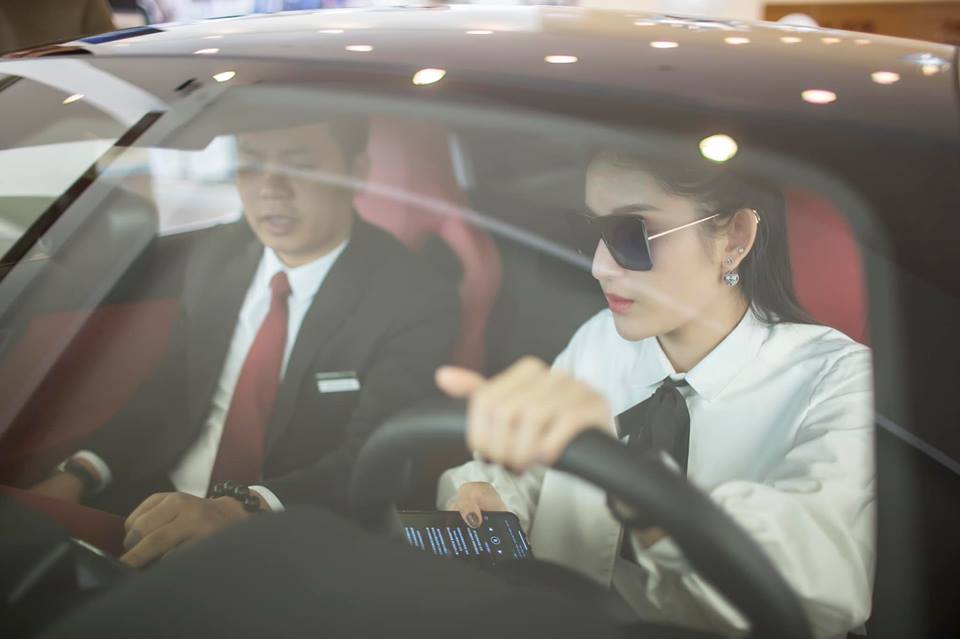 f-type, jaguar, á hậu huyền my