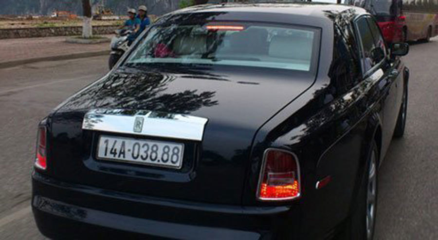 rolls royce, xe sang biển đẹp, biển khủng