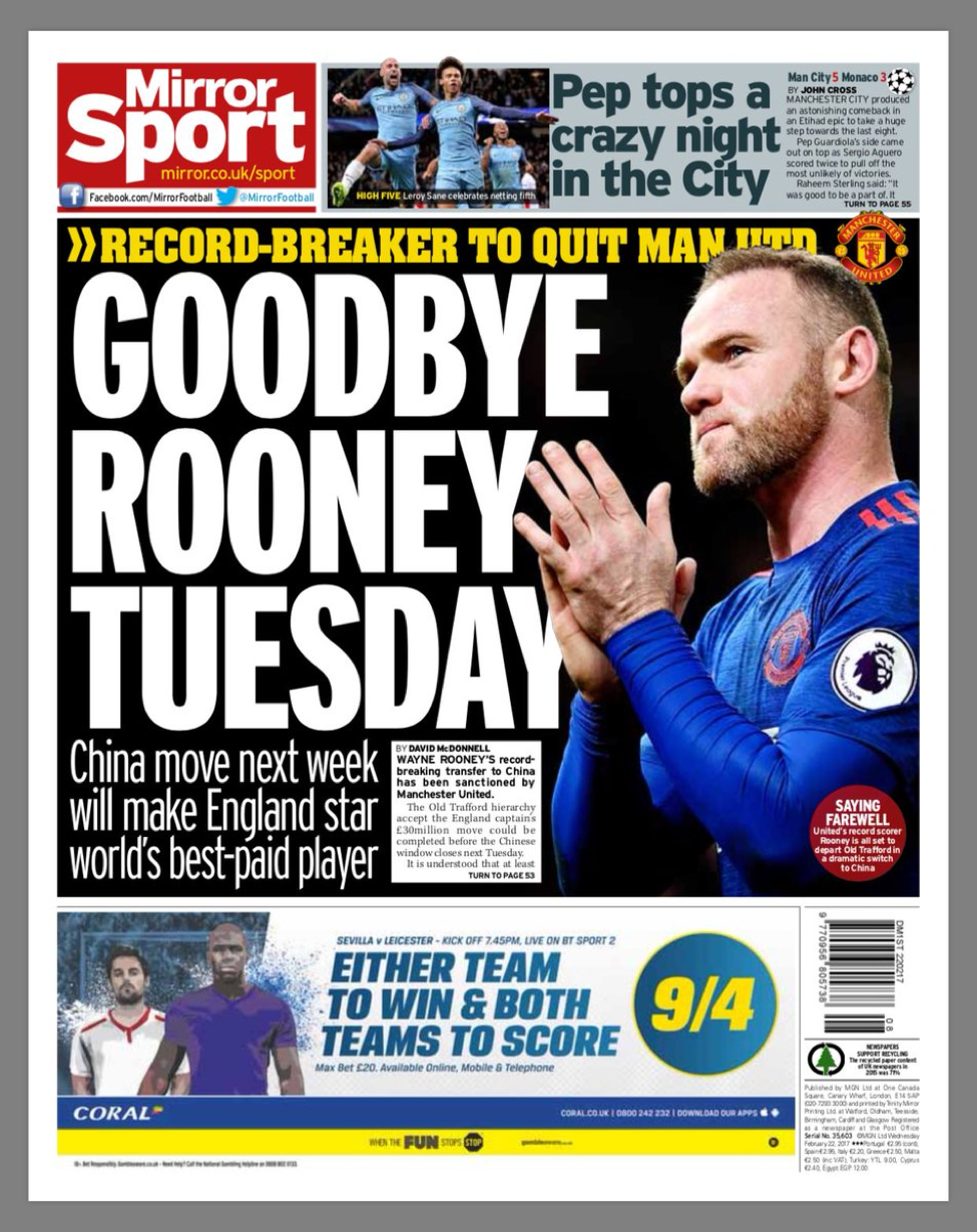 rooney san sang chia tay manchester united