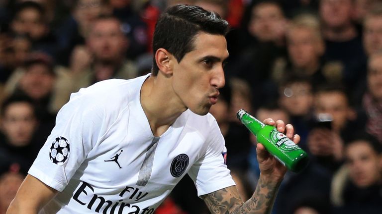 Di Maria, Maria, PSG, treo giò vì chửi tục, Man United, MU, MU vs PSG, tin champions League, tin c1