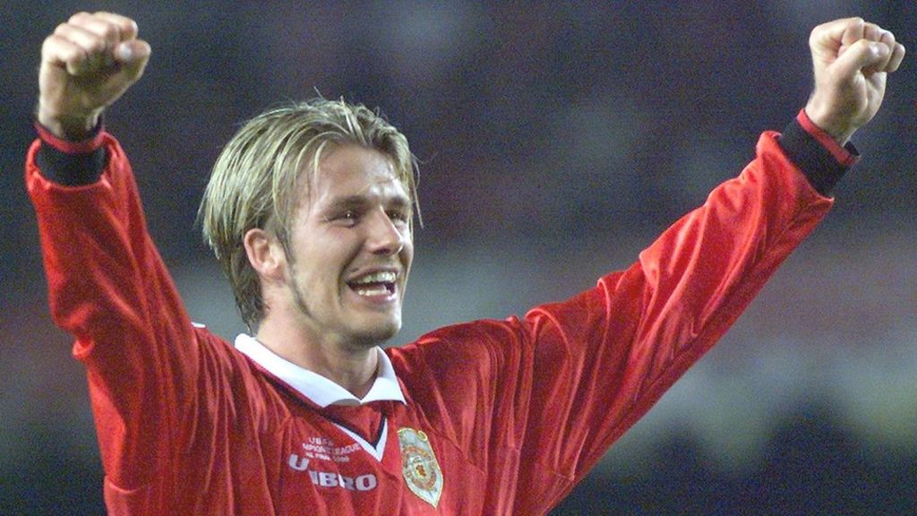 Beckham, David Beckham, Beckham MU, beckham trở lại MU, mu, man utd, champions League, Champions league 99, 