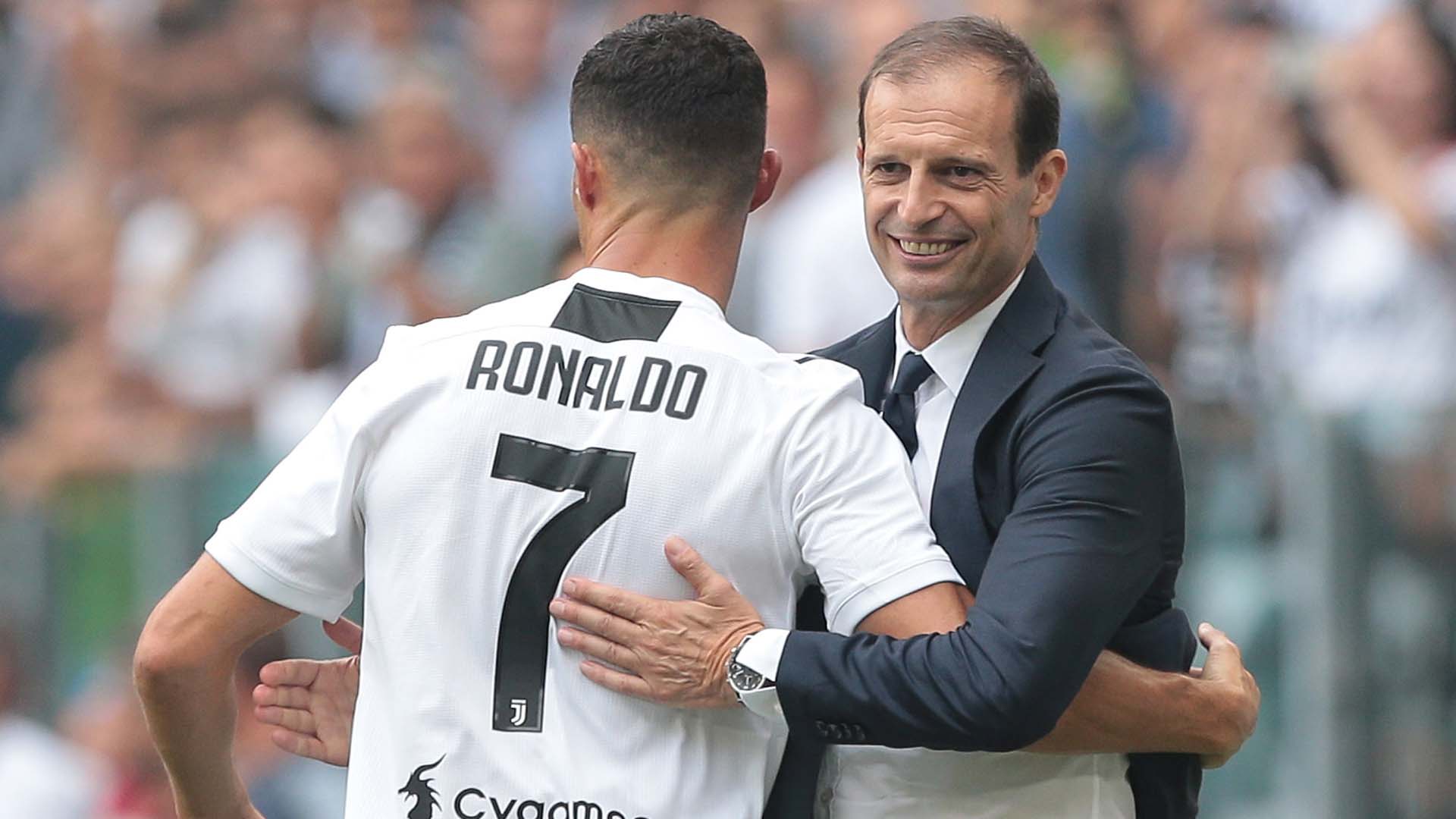 Ronaldo, HLV Allegri, Allegri, Champions League, C1, Serie A, Juventus 2-1 AC Milan, tứ kết Champions League
