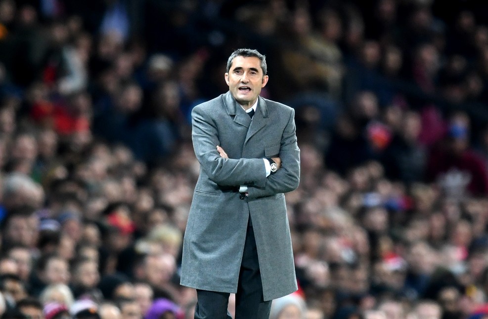 Valverde, HLV Valverde, MU 0-1 Barca, champions league, c1, tứ kết champions league, tứ kết c1, kết quả mu vs barca