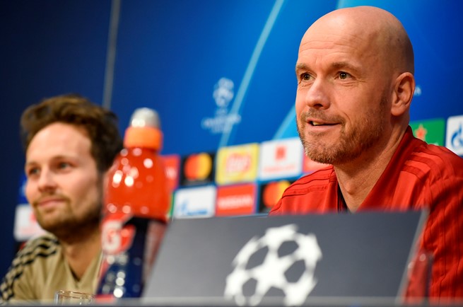 ten hag, erik ten hag, ajax vs tottenham, hlv ajax, champions league, c1, ten hag ajax, ajax vs tot,