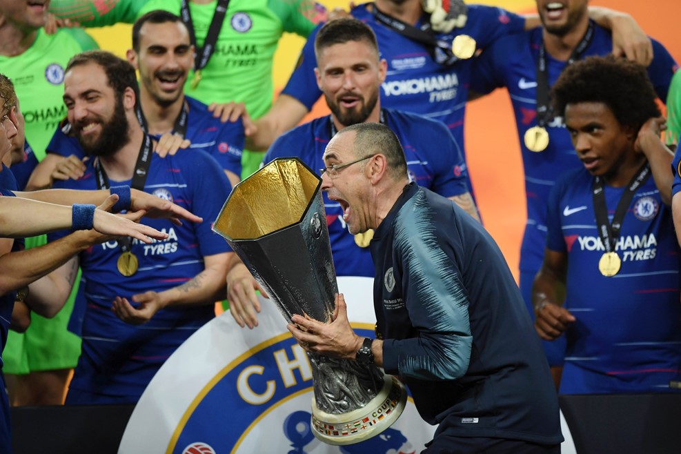 sarri, maurizio sarri, chung kết c2, kết quả c2, chelsea 4-1 arsenal, chung kết europa league, c2, europa league, kết quả europa league