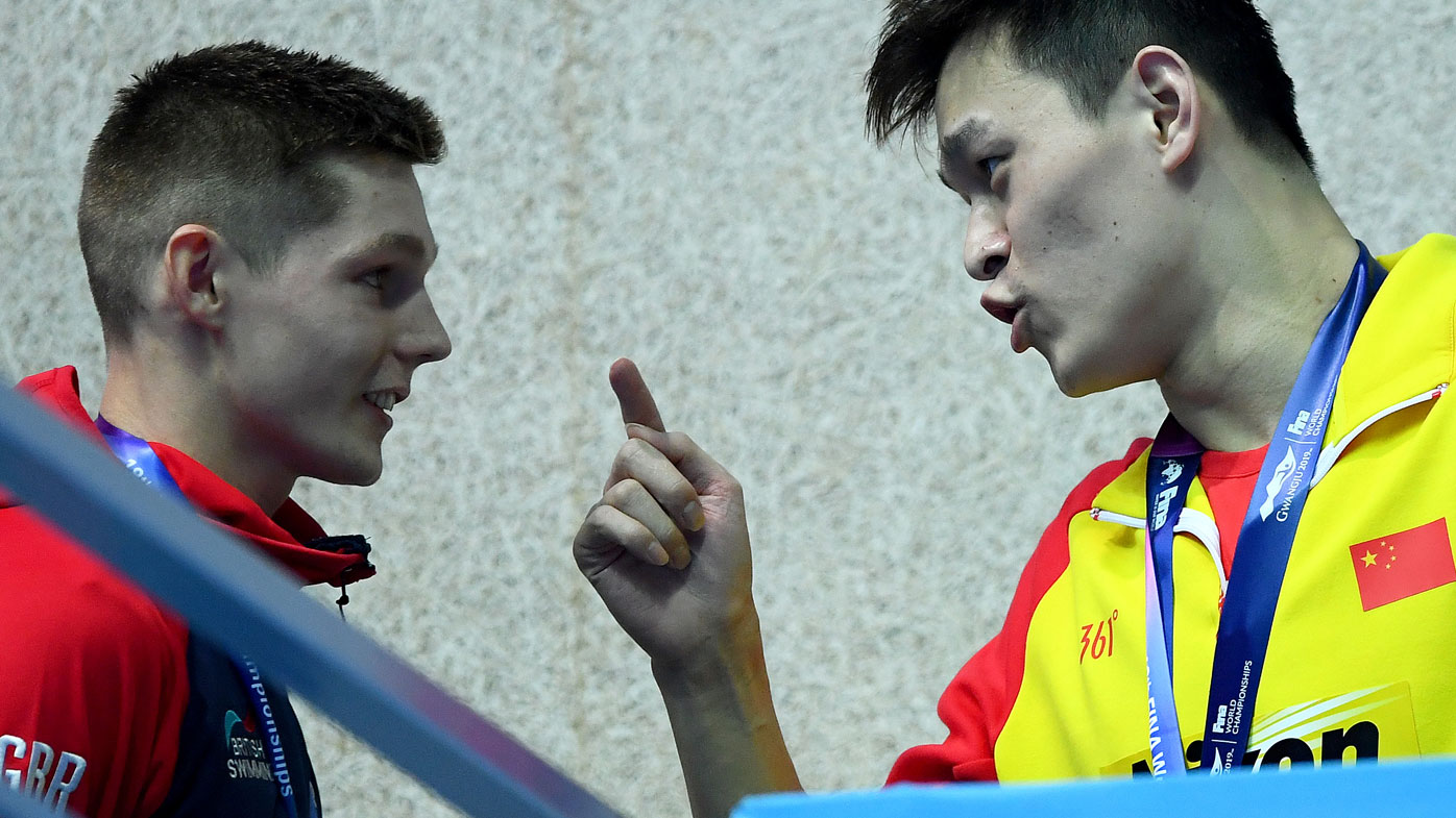 trung quốc, sun yang, tôn dương, bơi thế giới, kình ngư trung quốc, vô địch thế giới, tẩy chay, trung quốc vô địch, 