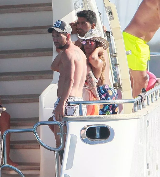 Messi, du thuyền messi, lionel messi, suarez, fabregas, la liga, seven c, du thuyền, wags. formentera