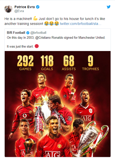 ronaldo, cristiano ronaldo, Evra, cr7, mu, man utd, ronaldo mu, huyền thoại mu, quỷ đỏ, bồ đào nha, ronaldo bồ đào nha
