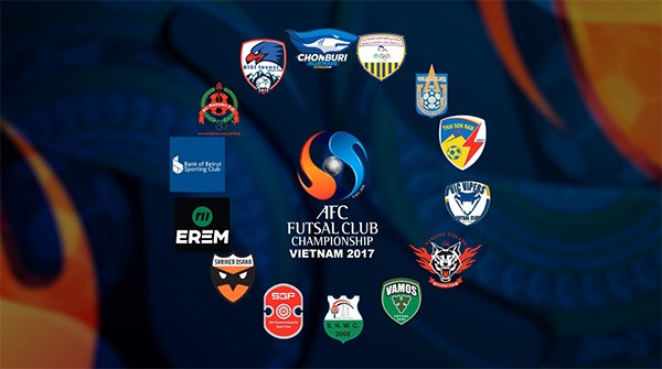 lich thi dau bong da clb futsal chau a 2017
