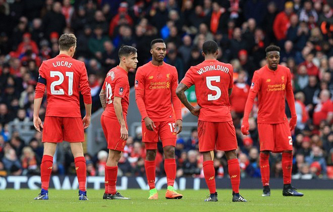 Liverpool đang thể hiện phong độ nghèo nàn 