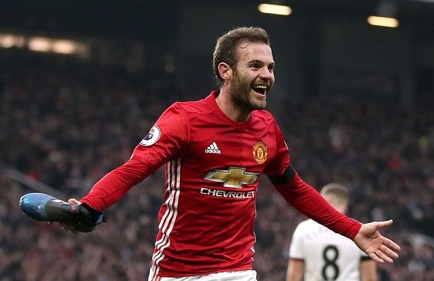 Mata đang là quân bài quan trọng của HLV Mourinho ở MU