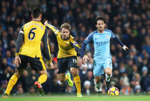 Arsenal sẽ chạm trán Man City tại bán kết FA Cup 
