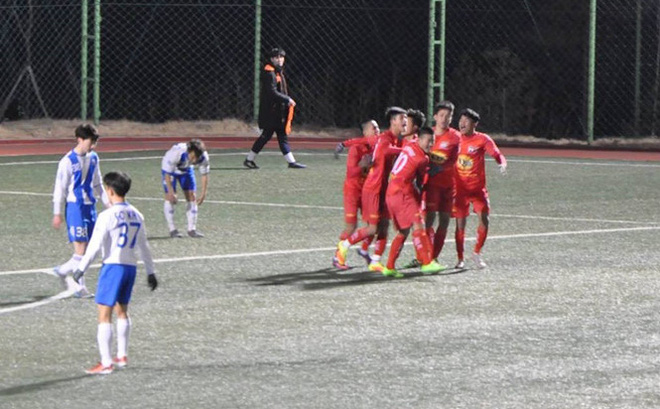 U17 HAGL Arsenal JMG thắng 4 trận liên tiếp tại Hàn Quốc