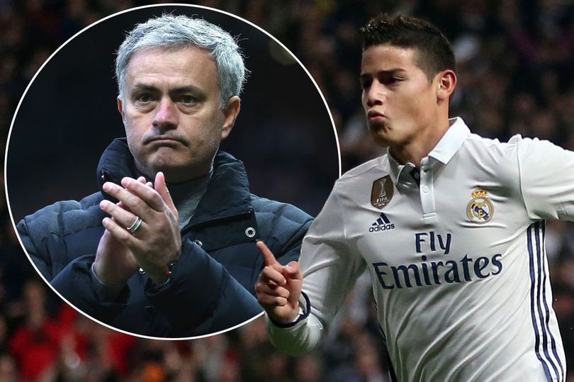 James Rodriguez muốn đến Man Utd để làm việc cùng HLV Mourinho