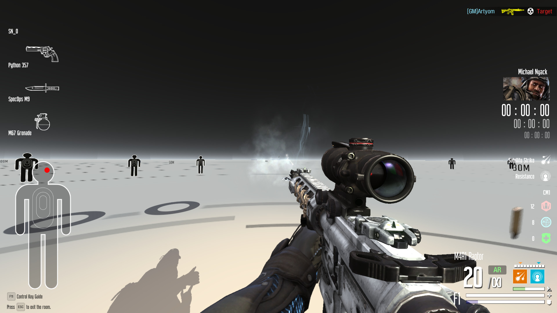 Một vài hình ảnh về tựa game Line of Sight