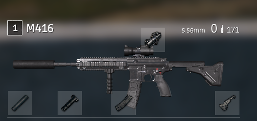 PUBG, Hướng dẫn chơi PUBG, Tìm hiểu PUBG, M416