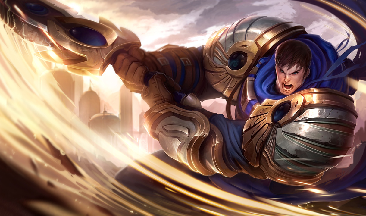 LMHT, Hướng dẫn chơi, LMHT Hướng dẫn chơi Garen, Garen