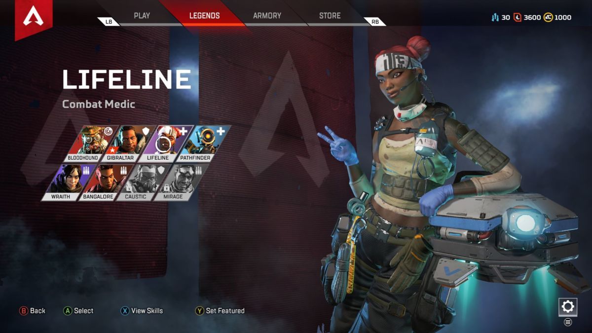 Apex Legends, Hướng dẫn chơi Apex Legends, Lifeline