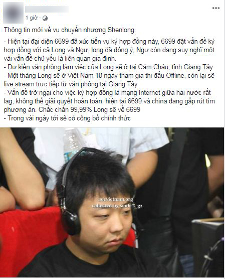 aoe, chuyển nhượng aoe, aoe trung quốc, aoe việt nam, clan 6699, shenlong, tiểu thủy ngư