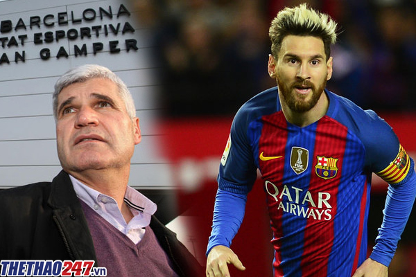 Ông Gratacos bị sa thải vì nói về Messi