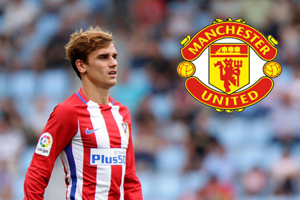 Báo chí đưa tin Man Utd sắp có Griezmann từ Atletico Madrid