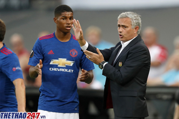 Rashford muốn chơi ở vị trí trung phong