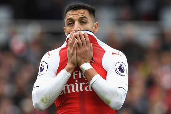 Man City chuẩn bị lời đề nghị hỏi mua Sanchez tới Arsenal