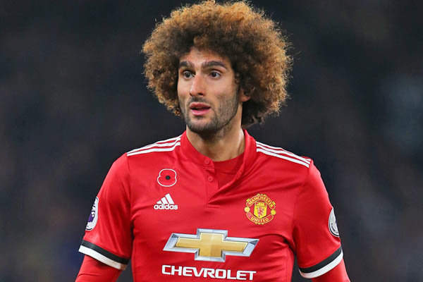 Marouane Fellaini tiếp tục ngang ngạnh khi đối đầu với BLĐ MU