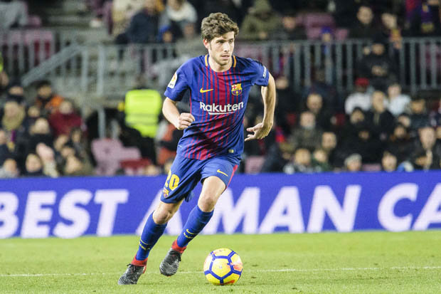 Sergi Roberto được đánh giá cao hơn Suarez và nhận điểm cao thứ 2 trận Siêu kinh điển