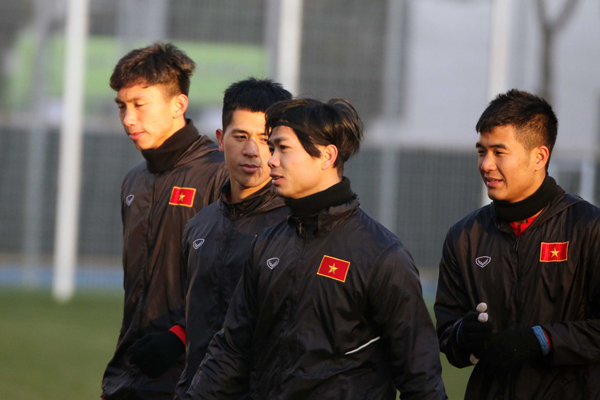 U23 Việt Nam tập làm quen với giờ đấu U23 Australia VCK U23 châu Á, tin tức VCK U23 châu Á, xem VCK U23 châu Á, U23 Việt Nam, U23 Australia