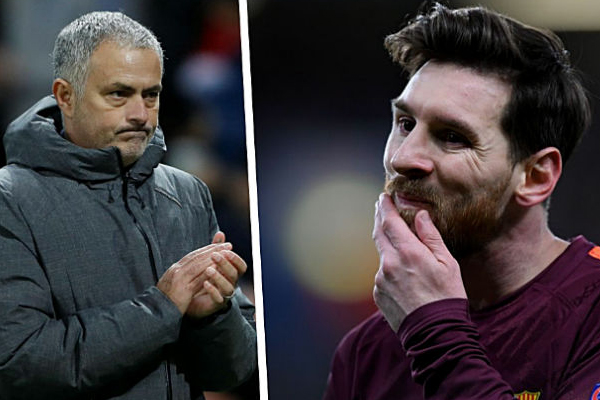 Mourinho ve vãn 'đá tảng', Messi phát cáu
