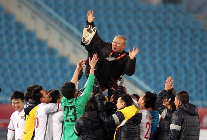 HLV Park Hang Seo nhận được sự chú ý sau khi cùng U23 Việt Nam giành ngôi Á quân VCK U23 châu Á 2018