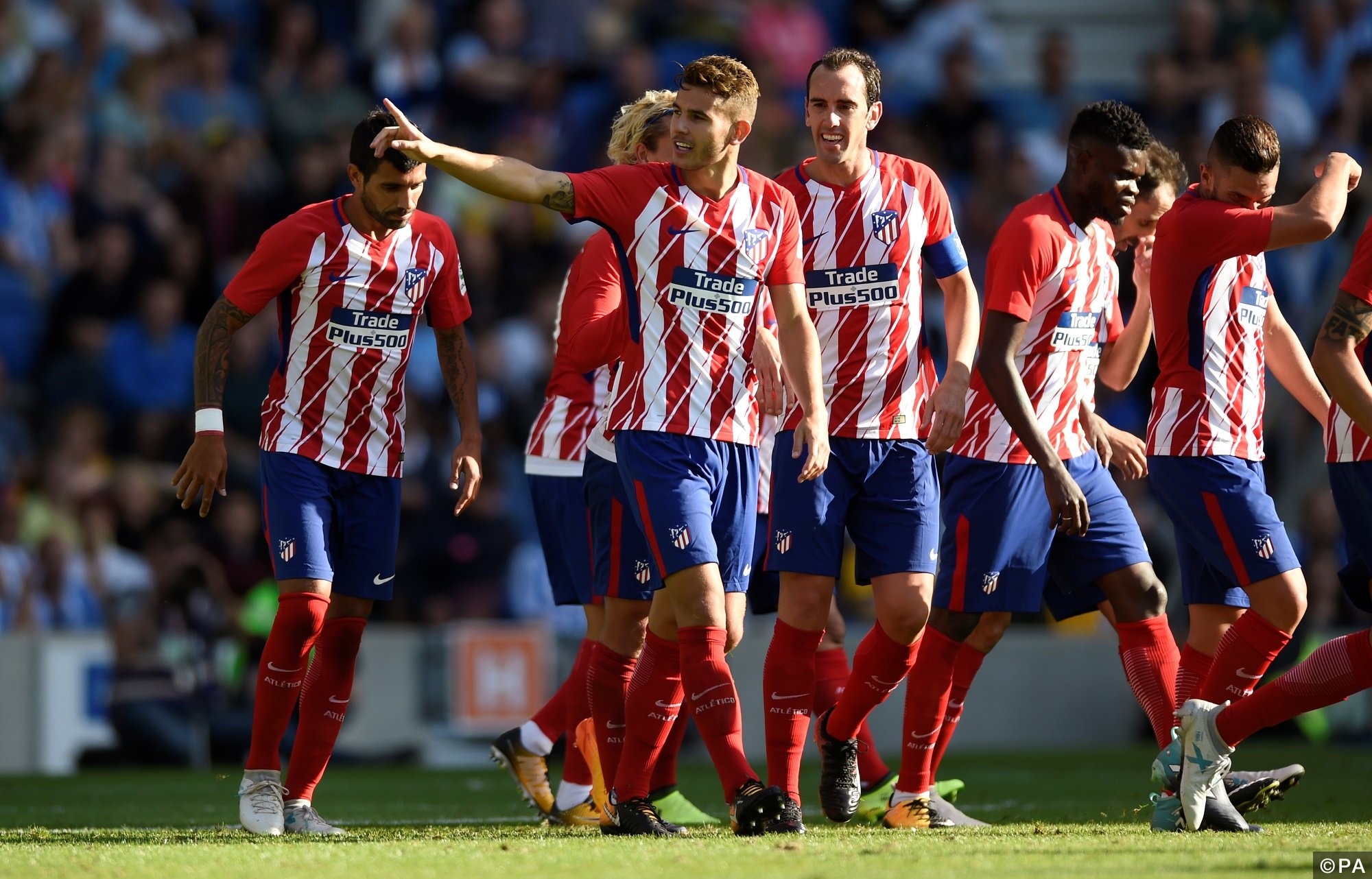 Atletico Madrid có lợi thế khi đã thắng 3-0 trận lượt đi